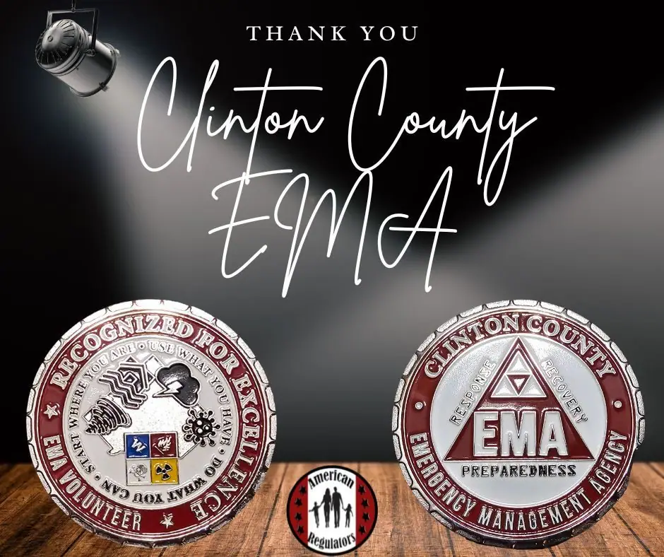 Thank you Clinton County Emergency Management for your ongoing support in our mission to assist those in need following Hurricane Helene.